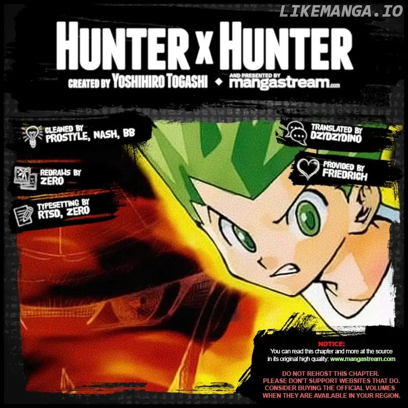 Hunter x Hunter, Chapter 390 image 02